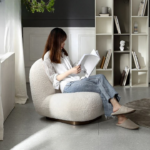 ⁦كرسي مفرد مودرن بتصميم انيق⁩ - الصورة ⁦2⁩