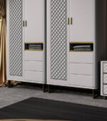 ⁦خزانة ملابس بتصميم جذاب⁩ - الصورة ⁦7⁩