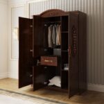 ⁦خزانة ملابس من تصميم كلاسيكي⁩ - الصورة ⁦2⁩