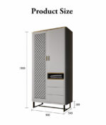 ⁦خزانة ملابس بتصميم جذاب⁩ - الصورة ⁦11⁩