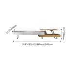 ⁦طاولة تلفاز بشكل مميز وحديث⁩ - الصورة ⁦6⁩