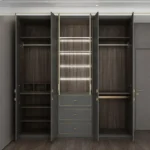 ⁦خزانة ملابس مودرن بتصميم جذاب⁩ - الصورة ⁦6⁩