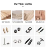 ⁦خزانة ملابس بتصميم مميز – أبواب منزلقة وتشطيب فاخر – أرفف وأدراج لتنظيم مثالي⁩ - الصورة ⁦4⁩