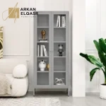 خزانة كتب بتصميم بسيط مميز