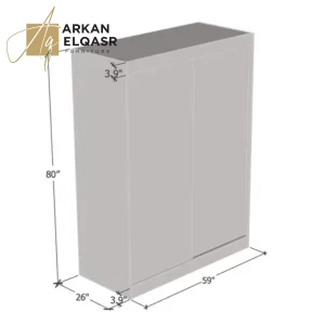 خزانة ملابس مميزة بتصميم انيق