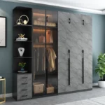 خزانة ملابس بتصميم كلاسيكي