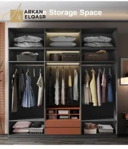 خزانة ملابس بتصميم عصري