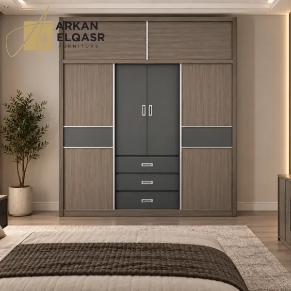 خزانة ملابس بتصميم جذاب