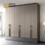 خزانة ملابس خشبية بتصميم مميز