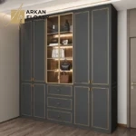خزانة ملابس مودرن بتصميم جذاب