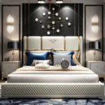 سرير فخم بتصميم مميز