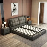 سرير بتصميم جذاب وانيق مع 2 كومدينة