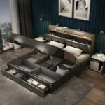 سرير شيك بتصميم مميز