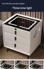 ⁦طاولة جانبية للسرير سمارت بتصميم مميز⁩ - الصورة ⁦8⁩