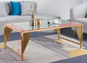 طاولة قهوة بتصميم مميز