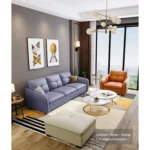 ⁦طقم كنب مودرن بتصميم جذاب⁩ - الصورة ⁦2⁩