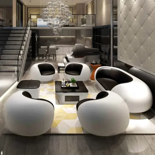 طقم كنب عصري بتصميم جذاب