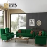 طقم كنب بتصميم مميزة قابلة للطي