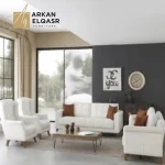 طقم كنب بتصميم مميزة قابلة للطي