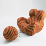 كرسي استرخاء بتصميم جذاب