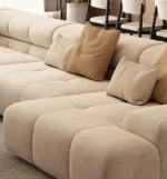 ⁦كنب زاوية فخم بطابع أوروبي – تصميم شيك بمساحة واسعة – تنجيد ناعم وهيكل متين⁩ - الصورة ⁦14⁩