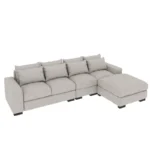 ⁦كنب زاوية بتصميم بسيط ومميز⁩ - الصورة ⁦9⁩