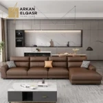كنب زاوية من تصميم حديث