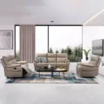 كنب استرخاء فاخر – تصميم جذاب بوسادة مريحة وهيكل متين – لمسة فاخرة لغرفة المعيشة