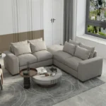 ⁦كنب زاوية بتصميم بسيط ومميز⁩ - الصورة ⁦6⁩