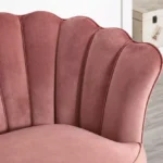 ⁦كنب مودرن مخملي بتصميم بسيط⁩ - الصورة ⁦2⁩