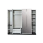 ⁦خزانة ملابس ذات اماكن تخزين متعددة⁩ - الصورة ⁦4⁩