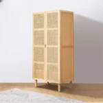 خزانة ملابس خشبي علي الطراز الريفي