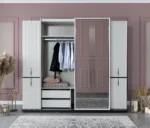 ⁦خزانة ملابس ذات اماكن تخزين متعددة⁩ - الصورة ⁦3⁩