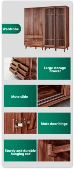 ⁦خزانة ملابس كلاسيكي علي الطراز القديم⁩ - الصورة ⁦4⁩