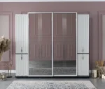 خزانة ملابس ذات اماكن تخزين متعددة