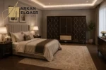 خزانة ملابس بتصميم كلاسيكي