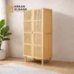 خزانة ملابس خشبي علي الطراز الريفي