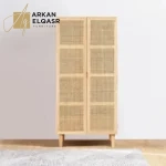 خزانة ملابس خشبي علي الطراز الريفي