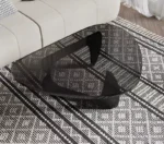 ⁦طاولة قهوة زجاج بتصميم حديث⁩ - الصورة ⁦4⁩
