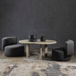 كرسي مفرد حديث من تصميم آريا