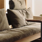 ⁦كنب خشب من تصميم مودرن⁩ - الصورة ⁦4⁩