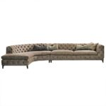 ⁦كنب زاوية مودرن تصميم مريح⁩ - الصورة ⁦9⁩