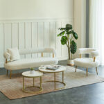 كنب مودرن من معدن مميز