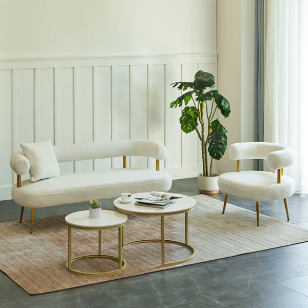 كنب مودرن من معدن مميز