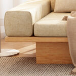 ⁦كنب خشب مودرن بتصميم اوروبي⁩ - الصورة ⁦3⁩