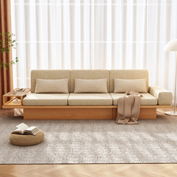 كنب خشب مودرن بتصميم اوروبي