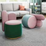 ⁦كرسي تسريحة مودرن⁩ - الصورة ⁦3⁩