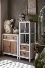 خزانة بوفيه بتصميم ريفي فاخر