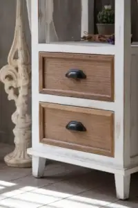 خزانة بوفيه بتصميم ريفي فاخر
