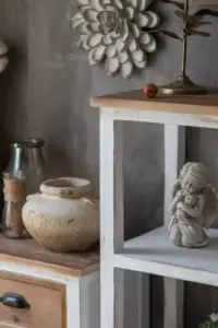 خزانة بوفيه بتصميم ريفي فاخر
